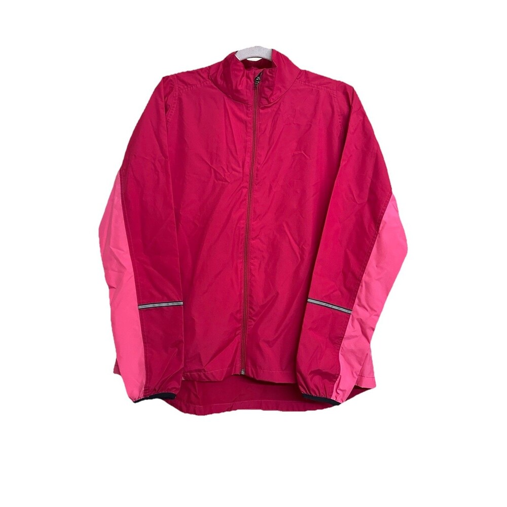 New Balance StormDry Windbreaker Jacket Women XL Pink WRJ5330 NWT Zip